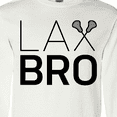 thumbnail image 4 of Inktastic Lax Bro Lacrosse Long Sleeve T-Shirt, 4 of 5