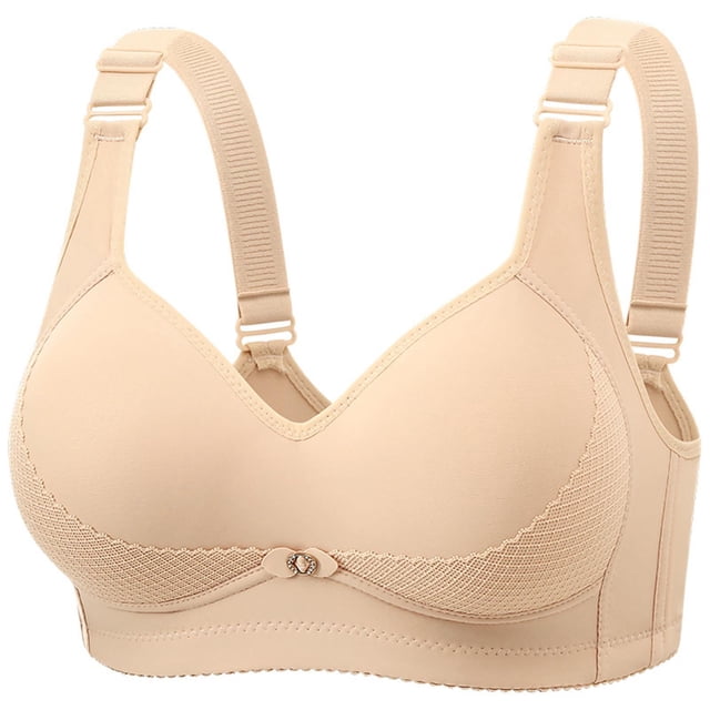 Bra for Everyday Comfort - Seamless Vest Design with Soft Support Breathable -Smooth Fit for Home Leisure