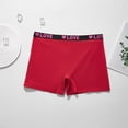 thumbnail image 5 of YueHuiYing Women's Large Size High Elasticity Comfortable Boxers Safety Pants Bottoming Underwear, 5 of 5