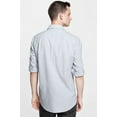 thumbnail image 2 of $190 JACK SPADE Chemise de Smoking Graham Plissée en Coton Sauge ( L ), 2 of 2