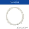 thumbnail image 2 of HAMPPLIES 10 Sets Guitar Strings Replacements Transparent for Classical Guitar Practice, 2 of 6