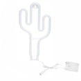 thumbnail image 7 of Green Cactus Neon Light Signs LED Cactus Neon Lights Night Lights with Pedestal Room Decor Battery/USB Operation Cactus Lamps Neon Signs Light Up Children's Room Bedroom Wedding, 7 of 7