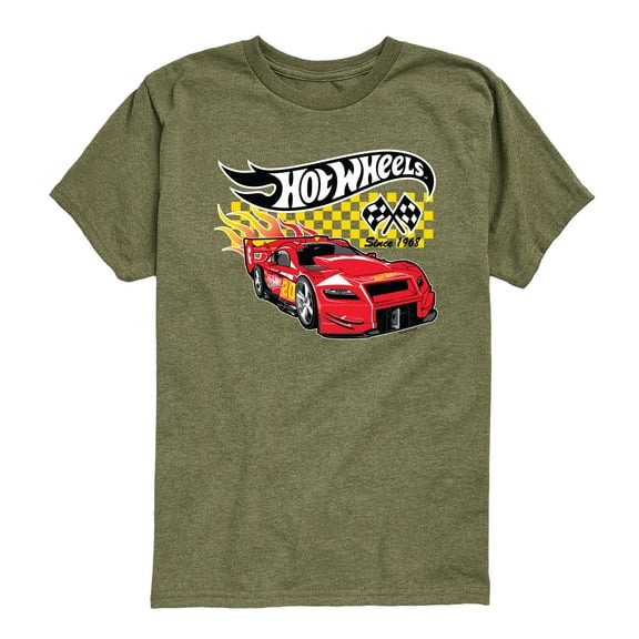 Hot Wheels - Racing - Youth Boys Short Sleeve Graphic T-Shirt