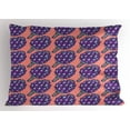 thumbnail image 1 of Artichoke Pillow Sham Violet Roman Artichokes on Coral Backdrop Organic Cooking Theme Grocery, Decorative Standard Queen Size Printed Pillowcase, 30 X 20 Inches, Coral and Violet, by Ambesonne, 1 of 2