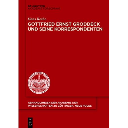 ISBN 9783110406580 product image for Abhandlungen der Akademie der Wissenschaften Zu Göttingen. N: Gottfried Ernst Gr | upcitemdb.com