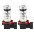 thumbnail image 2 of 2 Uds Bombilla Antiniebla H4 H7 H11 Lámpara Cabeza Coche 100W 6500K 2000LM 12V (H8/H9/H11), 2 of 3