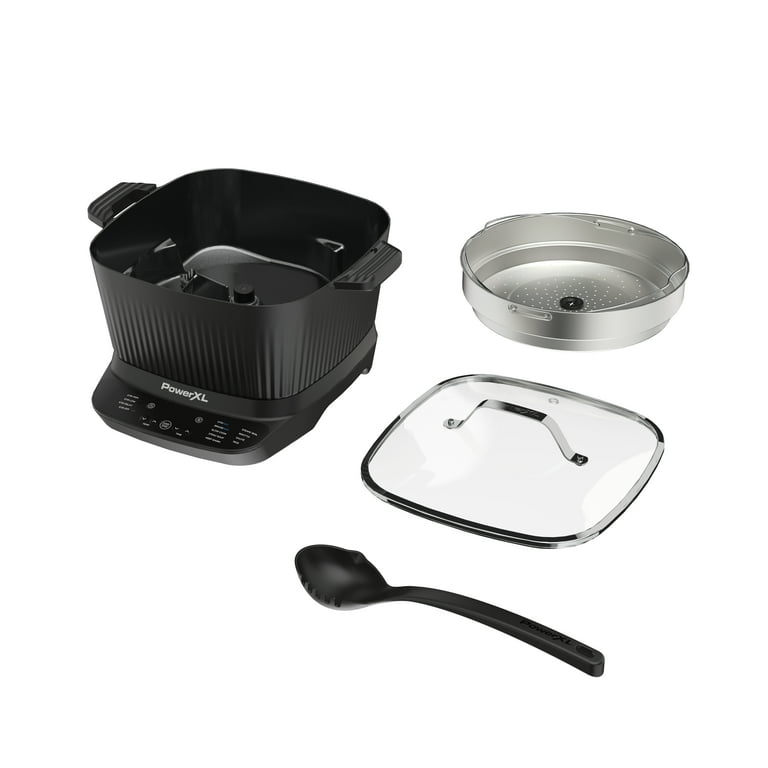 4 Qt. Onyx Black Non-Stick Electric Multi-Cooker