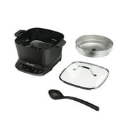 STIRMAX PLUS 7.5 Quart Digital Multi-Cooker with Automatic Paddle to Stir and Shred, 9 in 1 programmable presets to Sauté, Sear, and Brown Food Before Simmering – Accessories & Cookbook Included