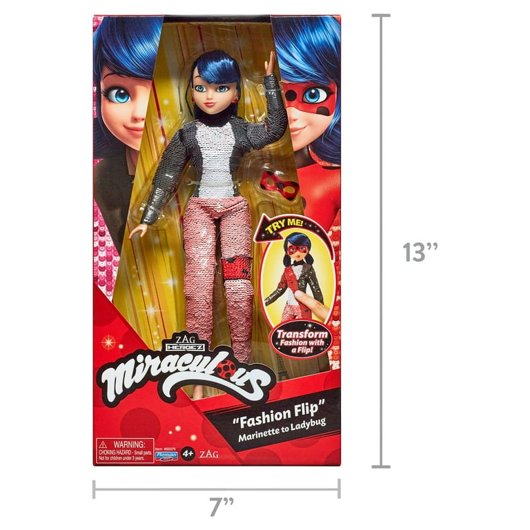 Miraculous Ladybug Talk & Sparkle Ladybug Deluxe Fashion Doll w