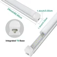 thumbnail image 3 of 10 Pack T8 2FT LED Shop Lights Fixtures 20W 5000K Garage Ceiling Light, 3 of 6