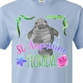 thumbnail image 4 of Inktastic St. Augustine Florida Cute Swimming Manatee T-Shirt, 4 of 5
