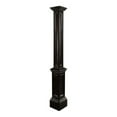 thumbnail image 1 of Pemberly Row Traditional Plastic Lamp Post without Mount in Black, 1 of 7