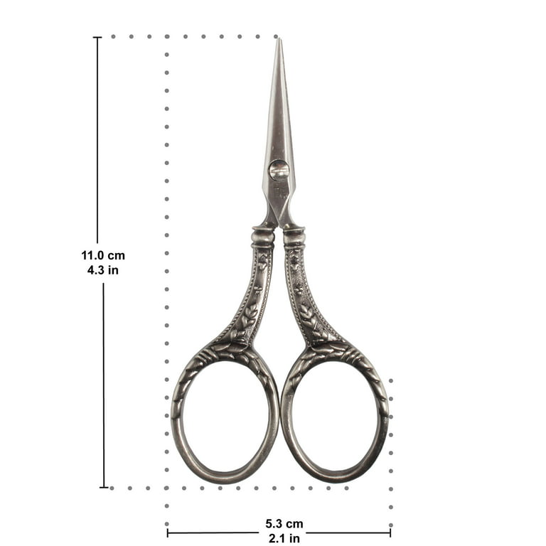 Ornate Floral Embroidery Scissors – Thread Honey