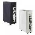 thumbnail image 6 of Forzero 22.8*15.4*7.3in Rolling Slim Laundry Basket with Stand Foldable Waterproof Sorter and Organizer on Wheels Tall Thin Dirty Laundry Hamper Basket, 6 of 6