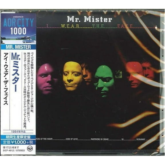 Mr Mister - I Wear The Face - Music & Performance - CD