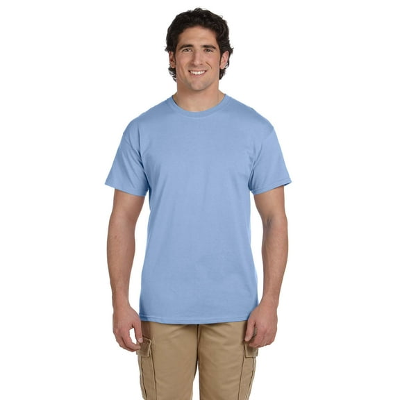 Hanes Adult Ecosmart Tee , 5170 , Light Blue , Large
