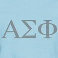 thumbnail image 3 of CafePress - Alpha Sigma Phi Greek Stone T Shirt - Women's Classic T-Shirt, 3 of 4