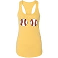thumbnail image 2 of Play with These Balls Racerback Tank, 2 of 3