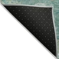 thumbnail image 5 of Addison Rugs Chantille Indoor/Outdoor Traditional Global Teal Machine Washable Round Rug, 8' x 8', 5 of 8