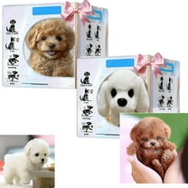 BESTSKY My Realistic Robot Puppy That Acts Like A Real Puppy,Robotic Dog Realistic,for Adults,Walking,Barking,Tail Wagging