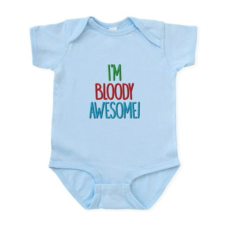 

CafePress - Im Bloody Awesome! Body Suit - Baby Light Bodysuit Size Newborn - 24 Months