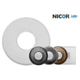 thumbnail image 2 of Nicor Lighting DLF-10-TRIM-RD-OB 5.25 in. Round DLF Sure Fit Series Trim Plate, Oil Rubbed Bronze, 2 of 3
