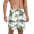 thumbnail image 2 of Disketp Cute Turtle for Men's Soft Sleep Pajama Shorts Lightweight Lounge Pant Sleep Pj with Elastic Waistband and Pockets-Small, 2 of 6