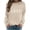 Khaki, variant on Halloween Sweatshirt for Women Dressy Rhinestone Ghost Pumpkin Pullover Crewneck Long Sleeve Tops Loose Fit Soft Funny Holiday Tees