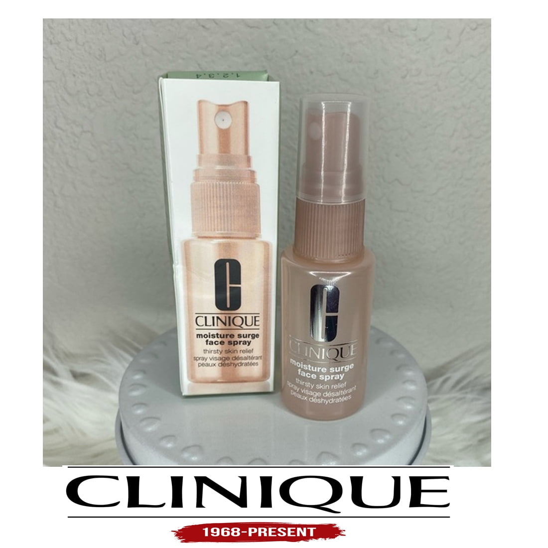 Clinique Moisture Surge 1oz Face Spray Thirsty Skin Relief with Fine