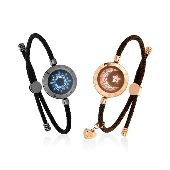 Pulseras TOTWOO Long Distance Touch para parejas Bluetooth