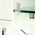 thumbnail image 2 of Screw In Hooks Acrylic Detachable Hook Partition Board Special Screw Lock Buckle Horizontal And Vertical Double Use Detachable Hook Screw Hooks for Hanging, 2 of 9
