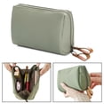 thumbnail image 6 of Women Toiletry Bag small bag Organizer Case Cosmetic bag Makeup bag storage bag Coin pouch NAVY BLUE, 6 of 8