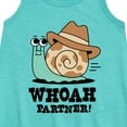 thumbnail image 2 of Instant Message - Whoah Partner Snail - Toddler & Youth Girls A-line Dress, 2 of 5