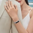 thumbnail image 4 of unbranded Banda Para En Inoxidable Con Diamantes Elegante Y Duradera, 4 of 8