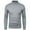 Gray Mens Sweaters, variant on Sweaters for Men Long Sleeve Mock Neck Shirt Casual Stretch Fit Lounge Sleep Undershirts