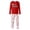 Men, variant on Yuaguia Family Matching Christmas Pajamas, Merry Christmas HoHo Merry Everything Letter Print Long Sleeve Top and Patterned Lounge Pants Sleepwear Set, Baby 3 Months