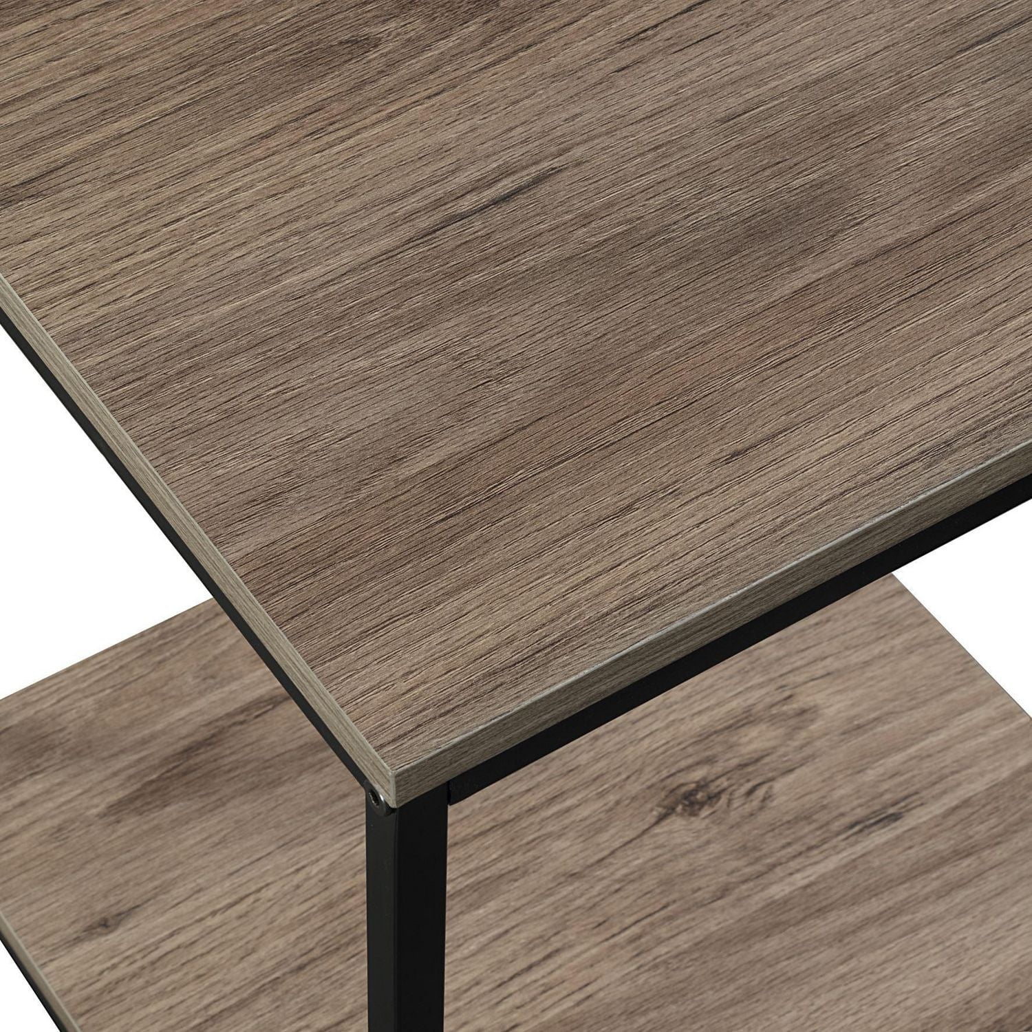 Hometrends Table d'appoint Chêne Rustique