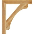 thumbnail image 3 of Ekena Millwork 4"W x 30"D x 34"H Legacy Block Rough Sawn Bracket, Western Red Cedar, 3 of 4