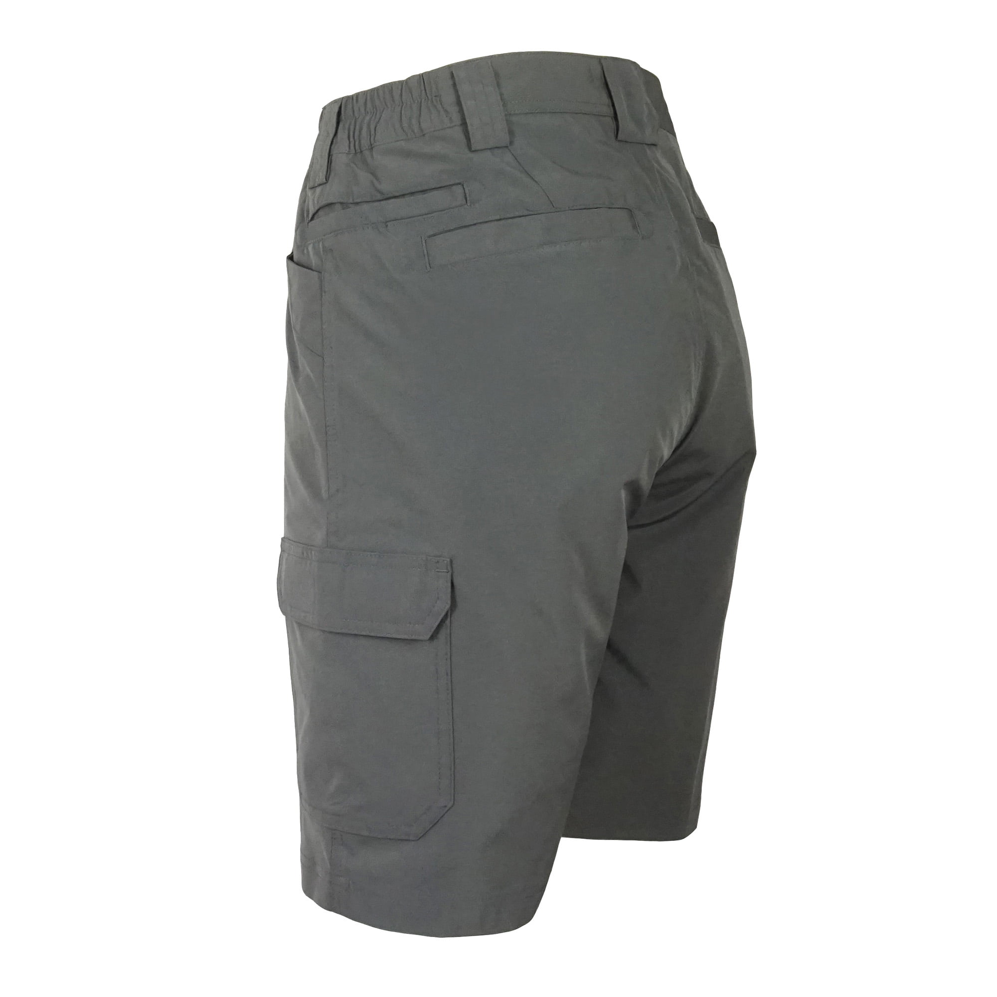 Fishing Life Predator Performance Short, Gray, 38