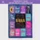 thumbnail image 5 of LHSHID Nana Gifts Blanket Best Nana Ever Birthday from Grandkids Soft & Cozy Gigi & Grandma Presents Gifts for Nana Blanket 50"x60", 5 of 9