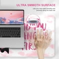 thumbnail image 2 of Ghost Face Desk Mat, Halloween Gaming Mouse Pad, Desk Pad Large with Non-Slip Rubber Base, XXL Computer Keyboard Mat with Stitched Edges, Extended Mousepad for Girls, Home, Office, Pink, 2 of 5