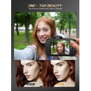 64MP 4K Digital Camera for Photography with Autofocus, 16X Zoom, Compact Design, Includes 32GB SD Card,Black