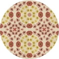 thumbnail image 1 of Ahgly Company Tapis Carrés d'Intérieur Lavables en Machine, Surface d'Or Brun Transitionnel, Carré de 3', 1 of 7