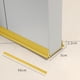 thumbnail image 3 of Burlete inferior para puerta, antimosquitos, impermeable, antipolvo, lavable, cortavientos Amarillo, 3 of 8