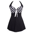 thumbnail image 3 of Women One Push Up Tankini Sets Plus Size Beachwear Swimsuit Bikini, 3 of 5