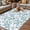 MediumTurquoise, variant on Navy Blue Spring Floral Outdoor Rug for Patio/Deck/Porch, Non-Slip Large Area Rug 5 x 7 Ft, Elegant Pastoral Flowers Indoor Outdoor Rugs Washable Area Rugs, Reversible Camping Rug Carpet Runner