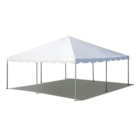 Party Tents Direct Weekender West Coast Frame Party Tent, White, 20 ft x 20 ft