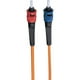 Eaton Tripp Lite Series ST multi-mode Multimode Duplex 62.5/125 Fiber Patch Cable (ST/ST), 1M (3 ft.) - Câble de raccordement - (M) à ST multi-mode (M) - 0,9 M - fibre optique - Duplex – image 3 sur 3