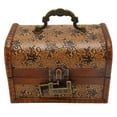 thumbnail image 3 of Vintage Wooden Storage Box, Exquisite Wide Applications Wooden Jewelry Box  For Bedroom 6300G 01GK02, 3 of 8