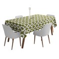 thumbnail image 1 of Vargottam Indoor/OutdoorTablecloth58x102 Inch RectangleTablecloth with Umbrella Hole and Zip- Waterproof PatioTableCloths- TableCovers for Backyard RectangularTable- Light Green, 1 of 5